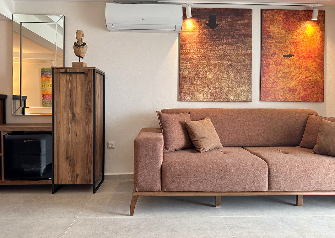 Deluxe Oda, Deniz ve Havuz Manzaralı, Havuz Çıkışlı ve Balkonlu